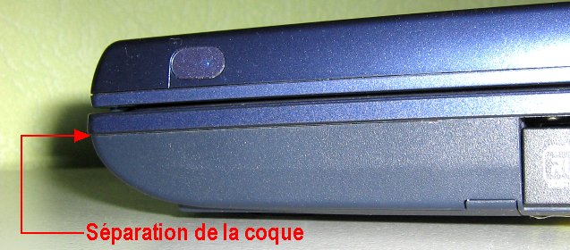 Séparation de la coque