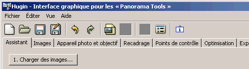 Bouton "Charger des images" Bouton "Charger des images"